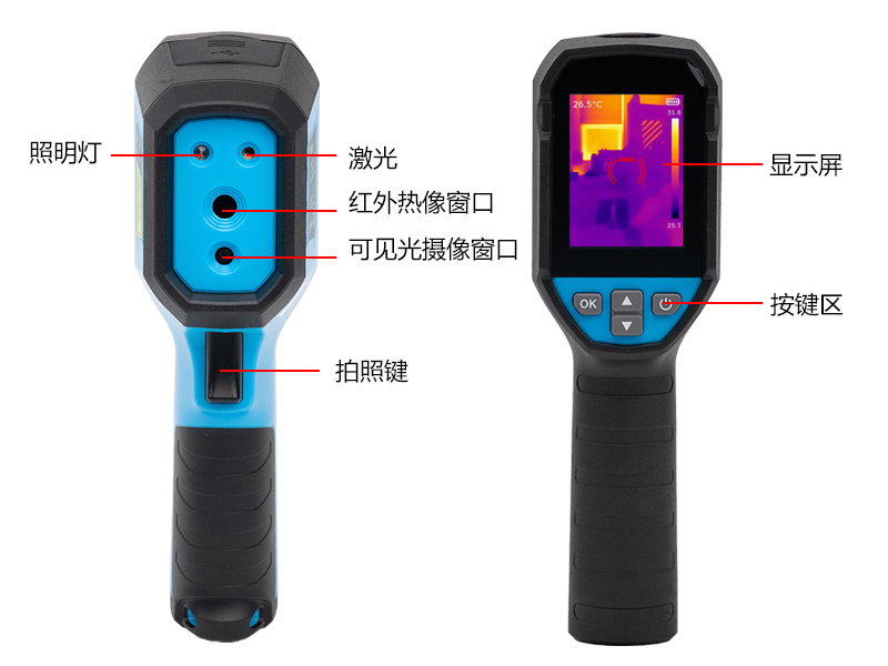 普奇PQWT-CX160S手持熱成像管線定位儀