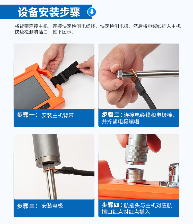 普奇PQ-227A堤防滲漏檢測儀產(chǎn)品配件