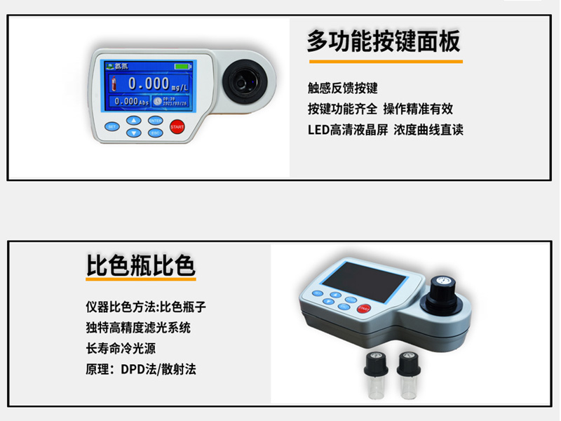 普奇PQB便攜式水質(zhì)分析儀