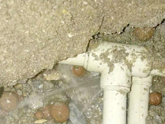家庭室內(nèi)水管漏水檢測的方法