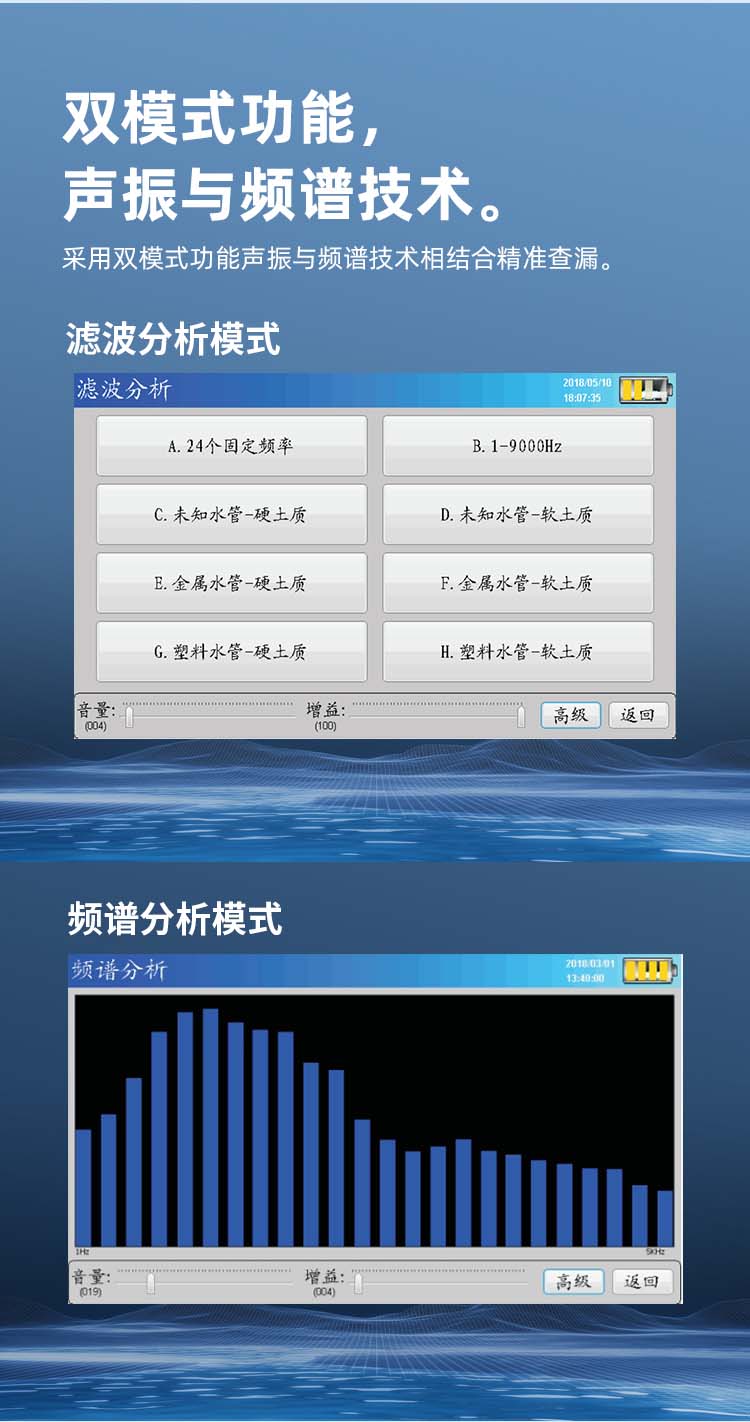 智能型漏水檢測(cè)儀