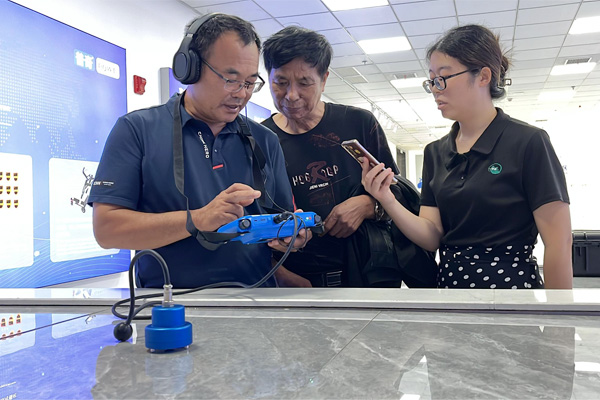 安徽滁州陶總考察普奇公司管道漏水檢測儀——客戶體驗(yàn)與公司產(chǎn)品優(yōu)勢全解析