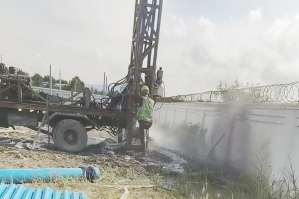 找水儀定位后成功打井圖3