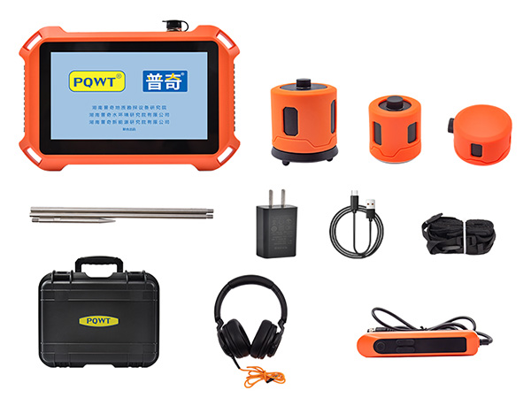 普奇PQ125C漏水檢測儀_室內(nèi)外通用三傳感器_自來水管道漏水檢儀