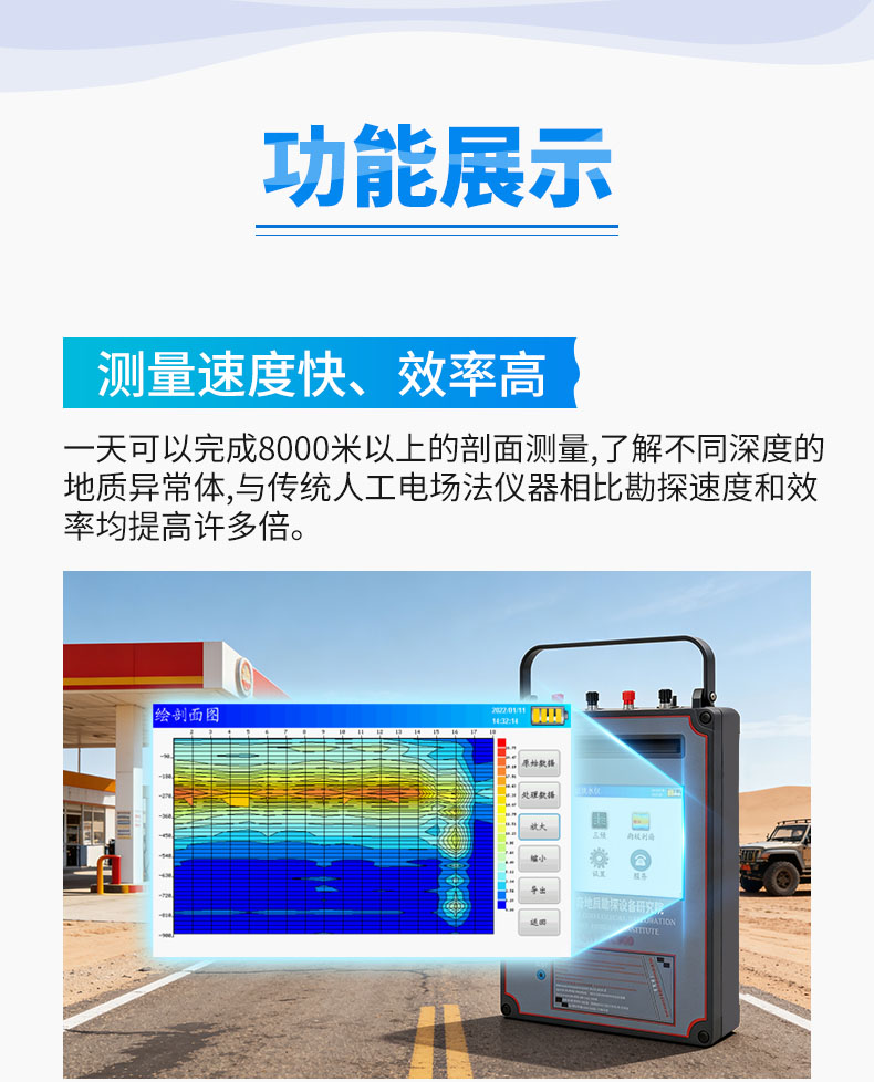 普奇TC1200打井找水儀